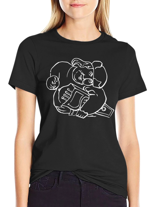 Unique Graphic T-Shirt - Bear Accountant
