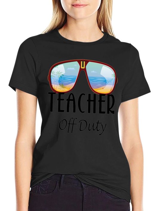 Teacher Off Duty Graphic Tee