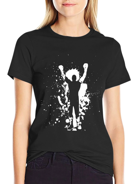 Rocky Balboa Graphic Tee - Black Cotton T-Shirt