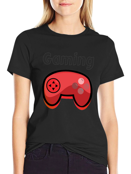 Gaming T-Shirt - Cartoon Controller Graphic
