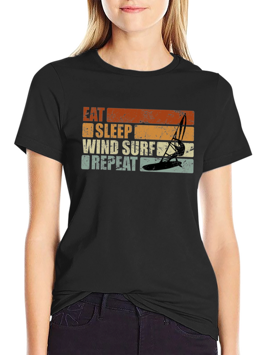 Eat Sleep Wind Surf Repeat T-Shirt