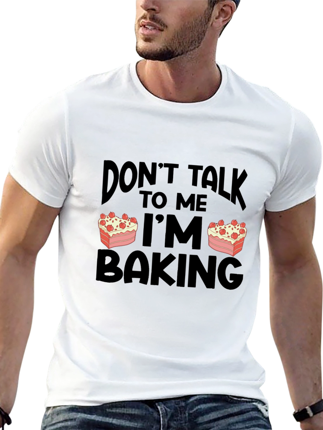 Dont Talk to Me Im Baking T-Shirt