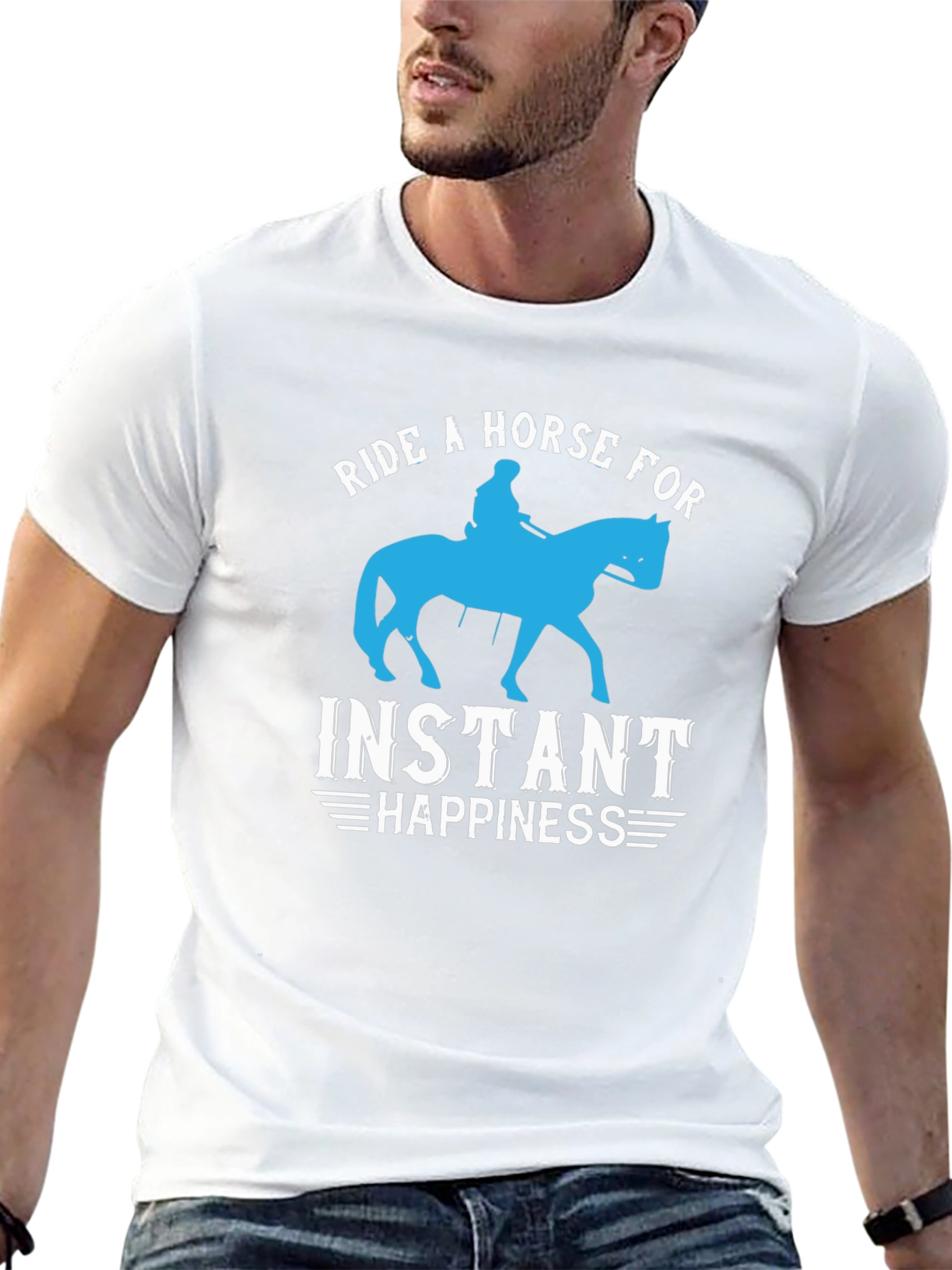 Ride a Horse for Instant Happiness T-Shirt
