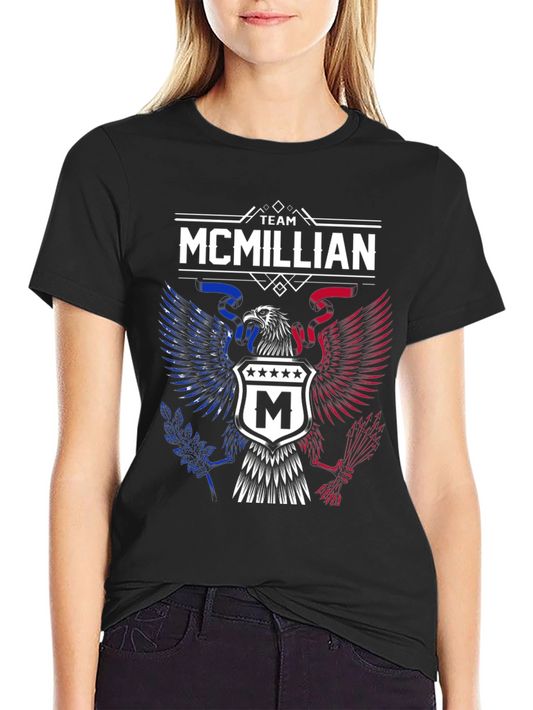Team McMillian Eagle T-Shirt - Patriotic Pride