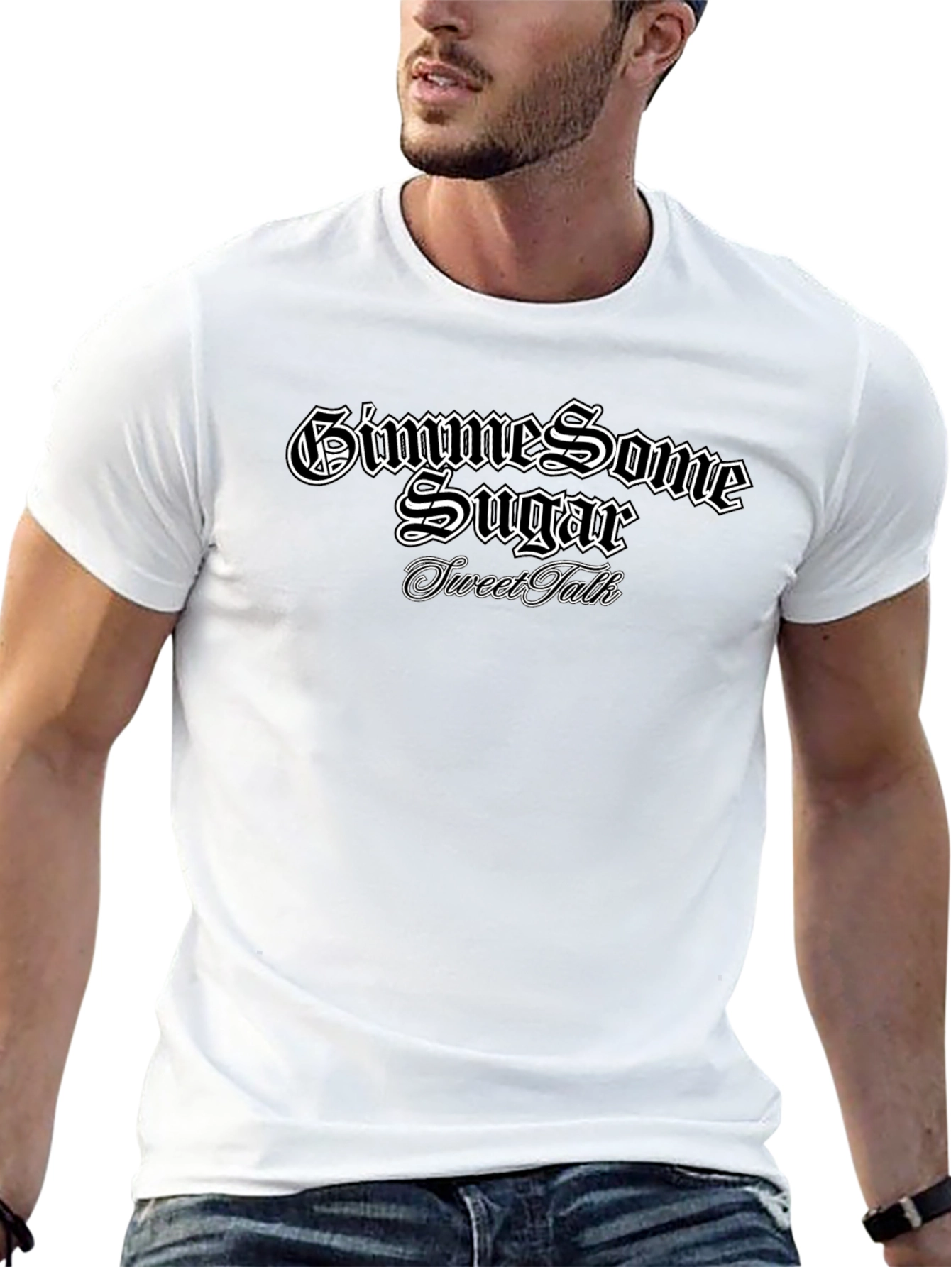 Gimme Some Sugar T-Shirt - Sweet Talk Black Tee