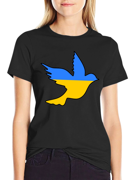 Ukraine Dove T-Shirt - Stand With Ukraine