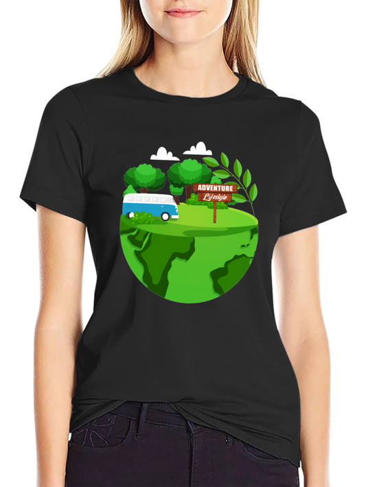 Adventure Lifestyle Graphic Tee - Travel Themed
