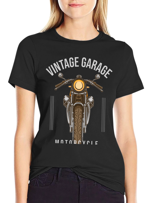 Vintage Garage Motorcycle T-Shirt