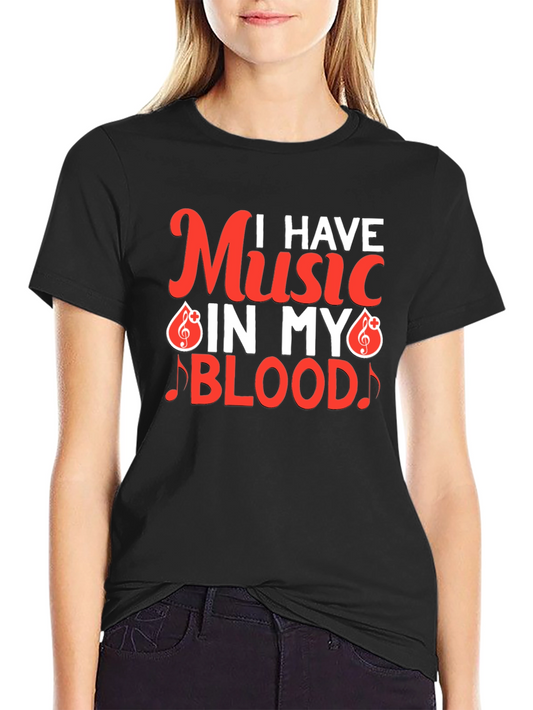 Music in My Blood Graphic Tee