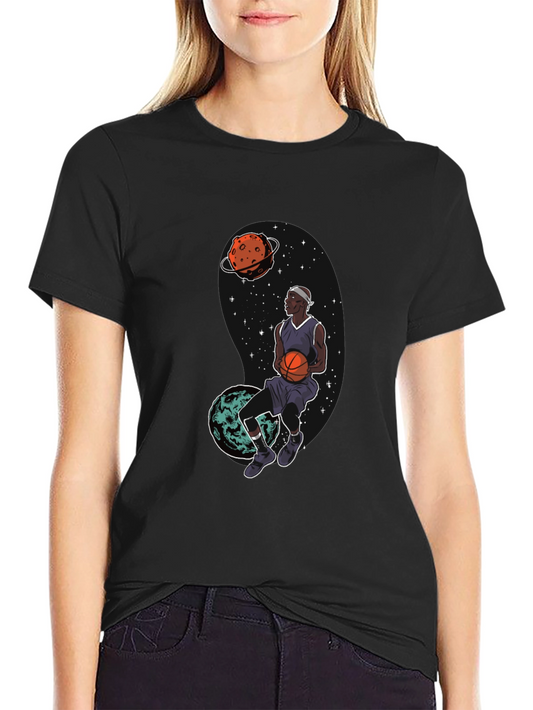 Cosmic Dunk Black Graphic Tee