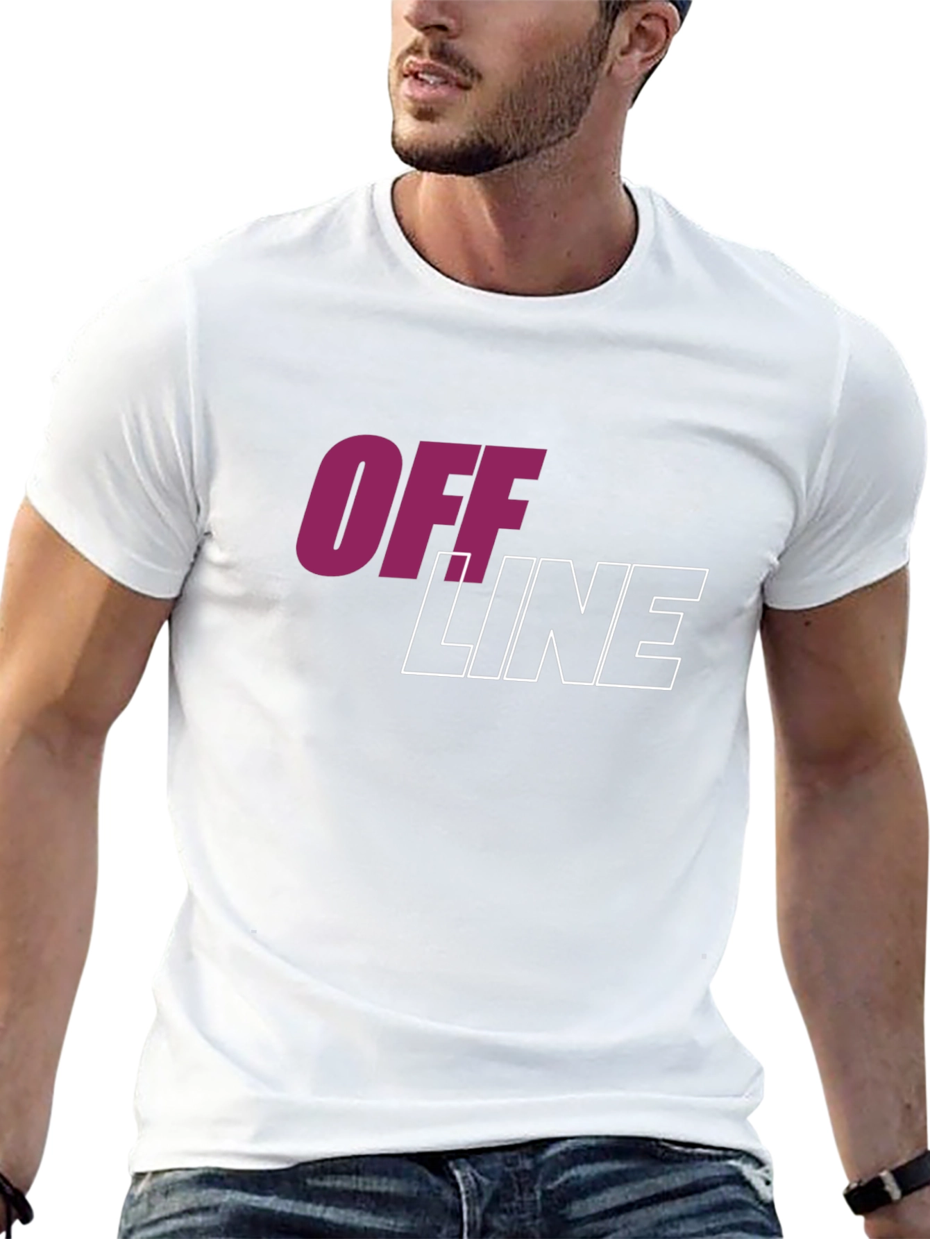 Offline Graphic Tee - Cool & Trendy
