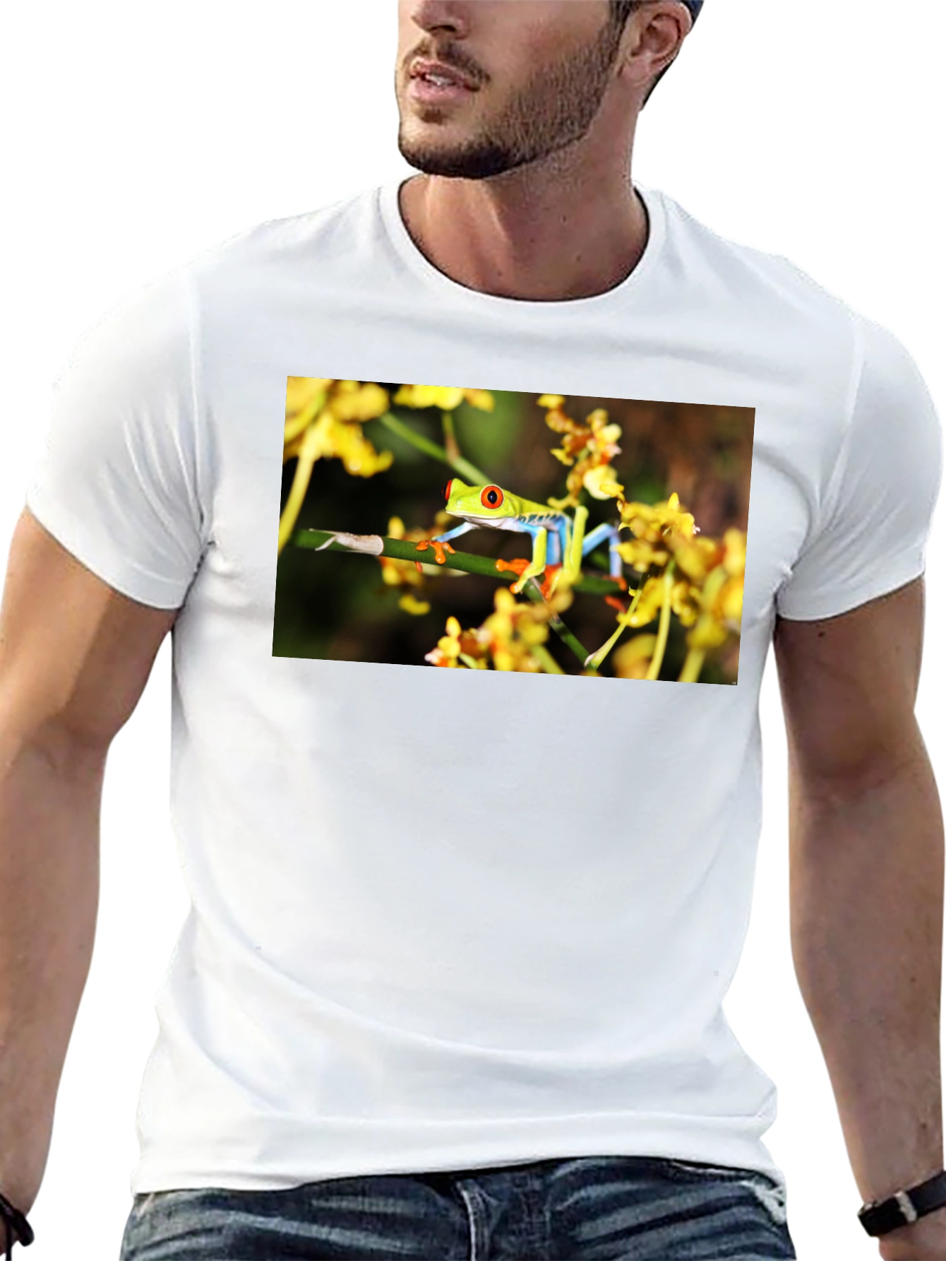 Red Eyed Tree Frog Graphic T-Shirt