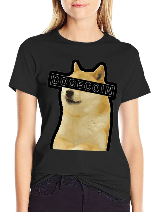 Dogecoin Meme T-Shirt - Funny Crypto Tee