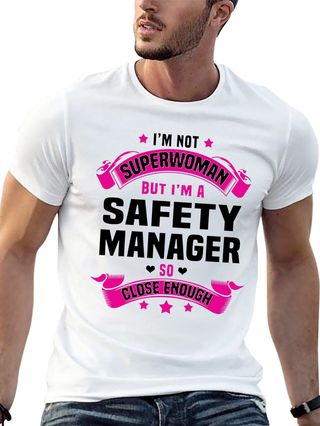 Safety Manager Superwoman Graphic Tee