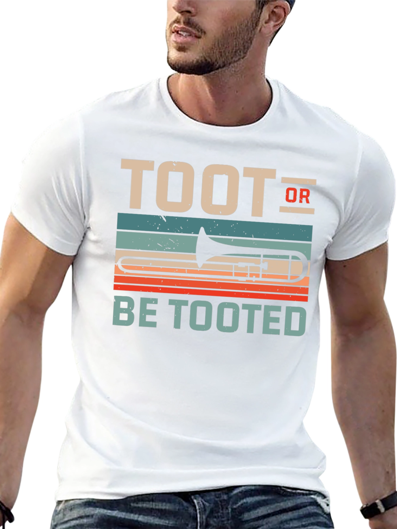 Toot Or Be Tooted Retro T-Shirt