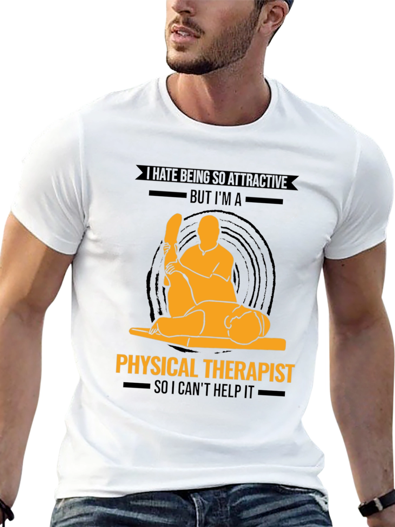 Physical Therapist Graphic T-Shirt - Funny Profession Tee