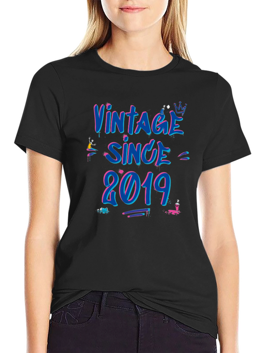 Vintage Since 2019 Graphic T-Shirt