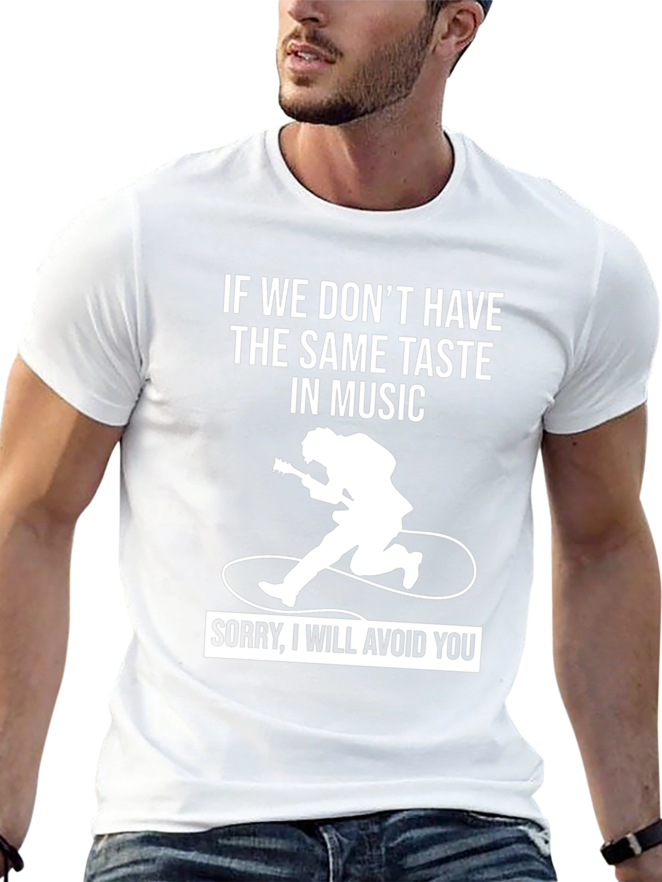 Music Taste T-Shirt - Avoid You Tee