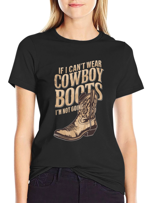 Cowboy Boots T-Shirt - Western Graphic Tee