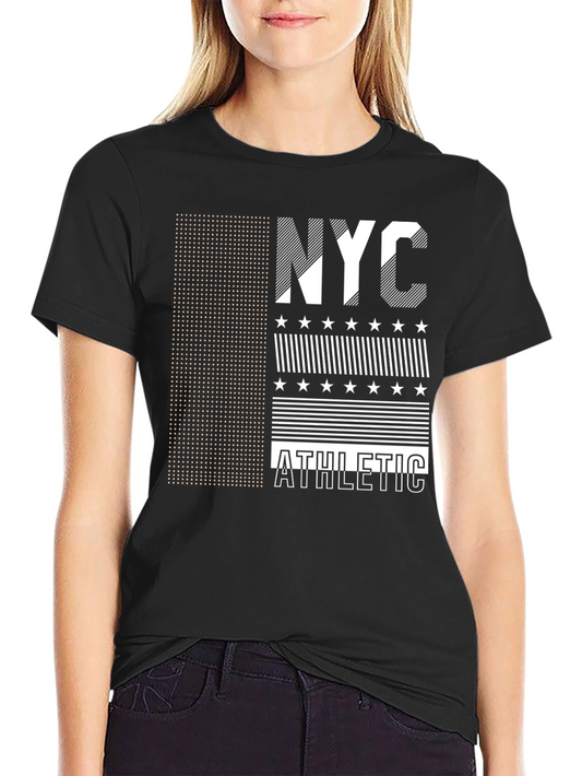 NYC Athletic Graphic Tee - Black