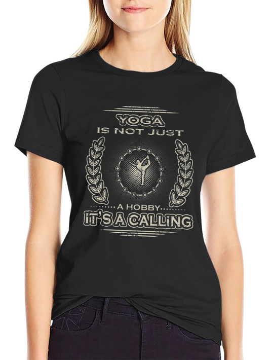 Yoga Is A Calling Graphic T-Shirt