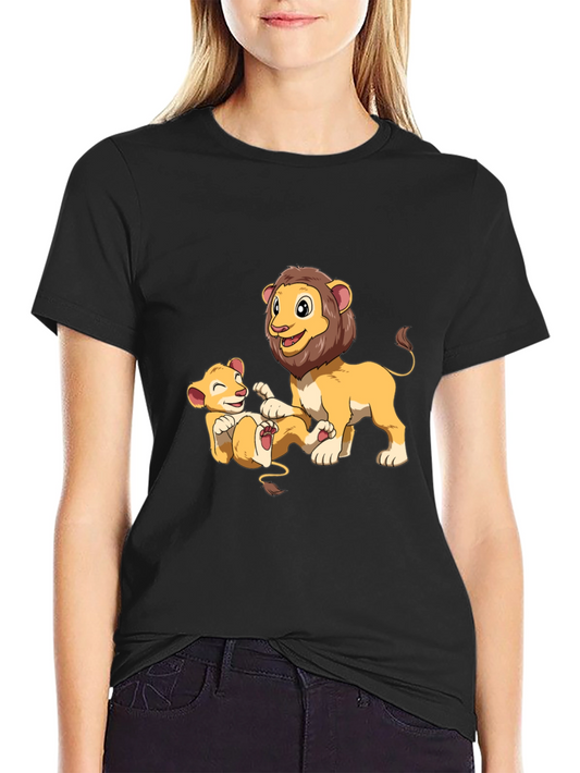Lion King T-Shirt - Simba and Mufasa