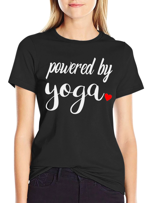 Powered by Yoga T-Shirt - Comfortable Fit
