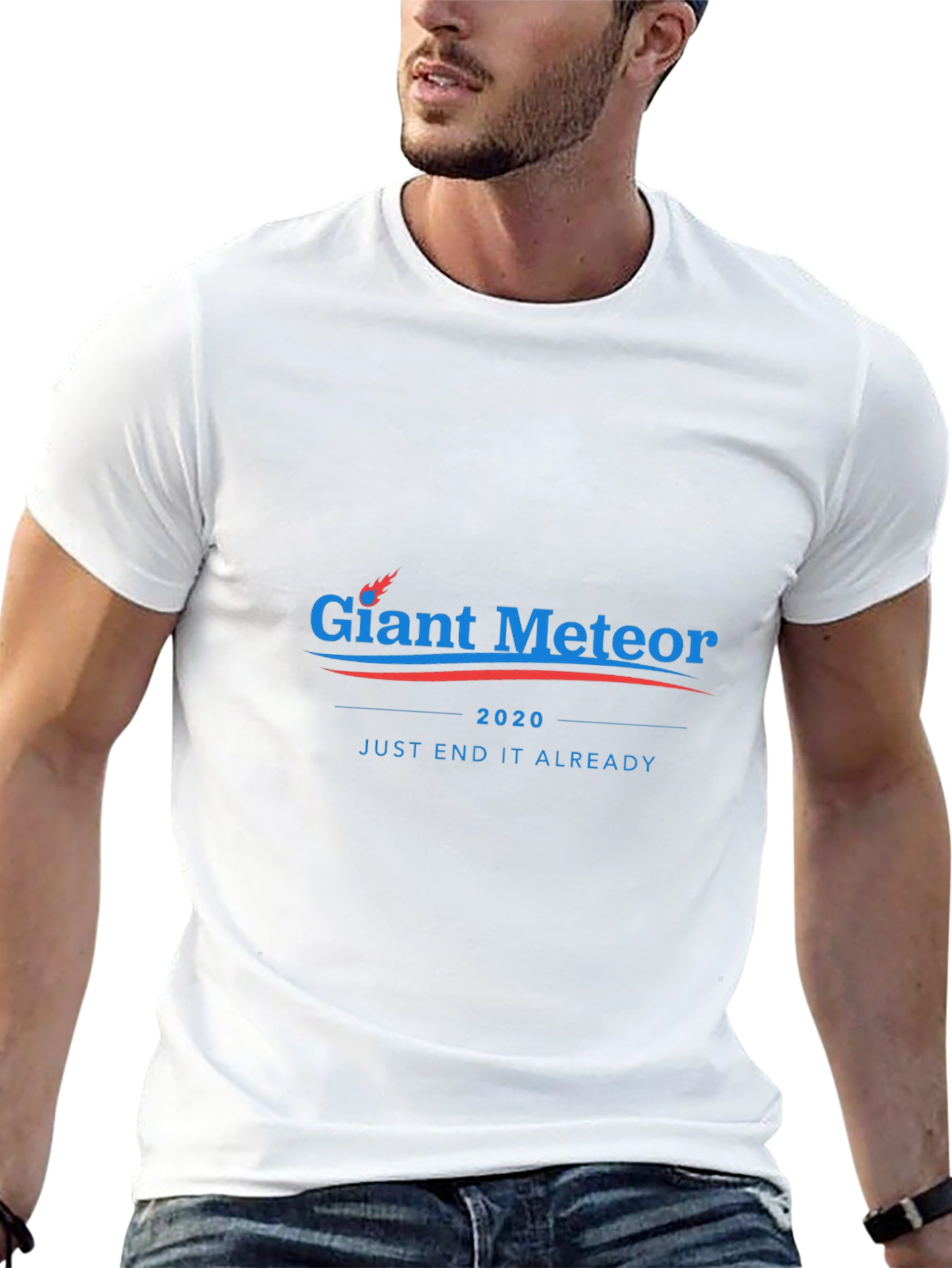 Giant Meteor 2020 Funny Graphic T-Shirt