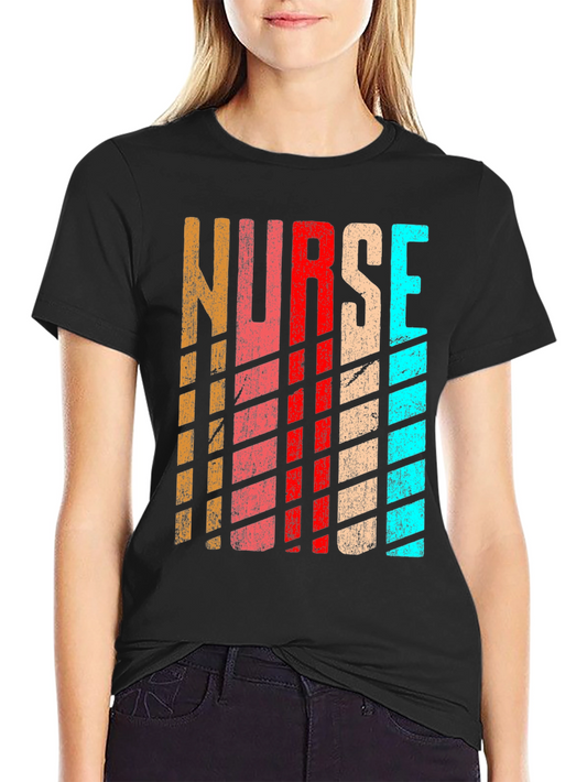 Vintage Style Nurse T-Shirt - Comfort Fit