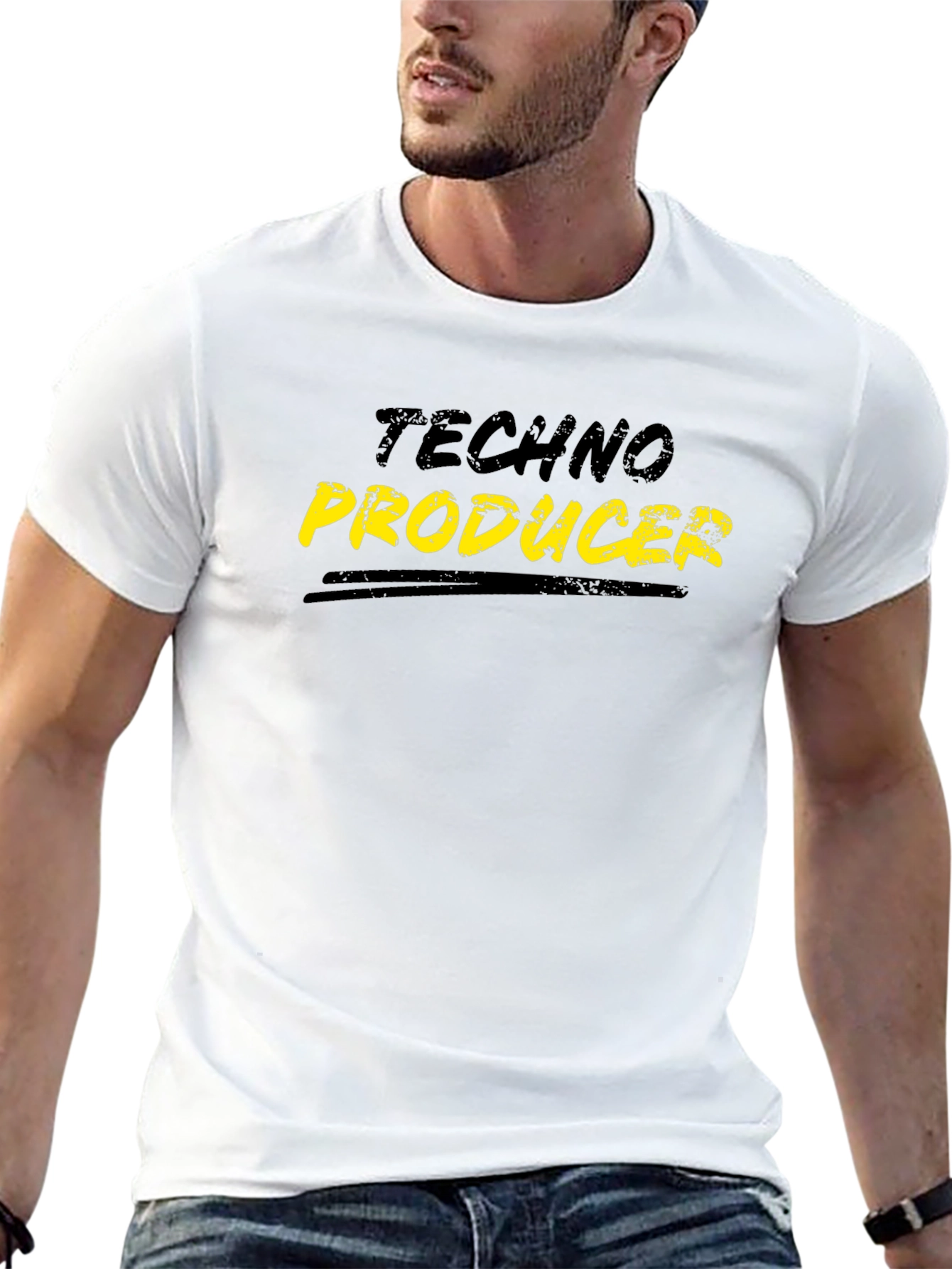 Techno Producer Black T-Shirt