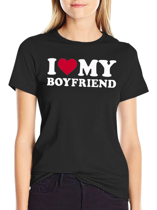 I Heart My Boyfriend Graphic Tee