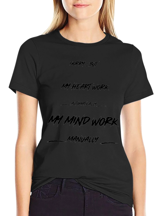 Heart & Mind Work Graphic T-Shirt - Soft Cotton Tee