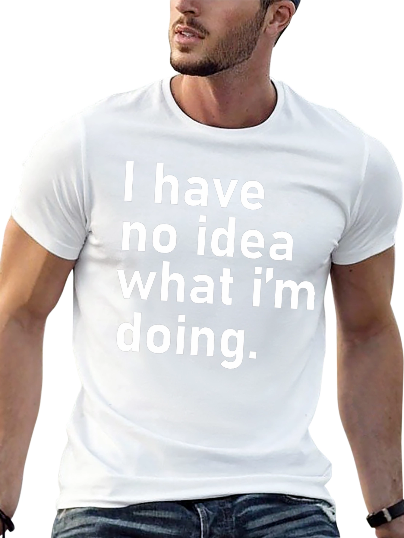 Funny I Have No Idea Graphic Tee