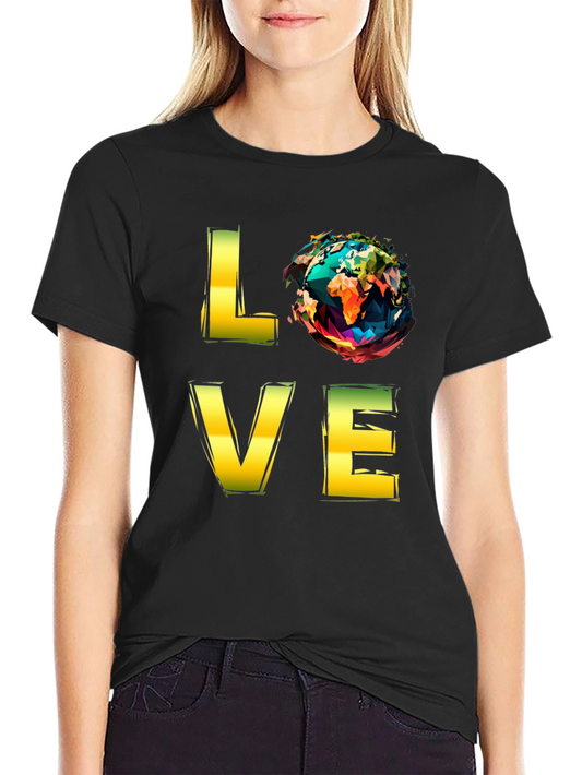 Love Earth Graphic Tee - Eco Friendly Design
