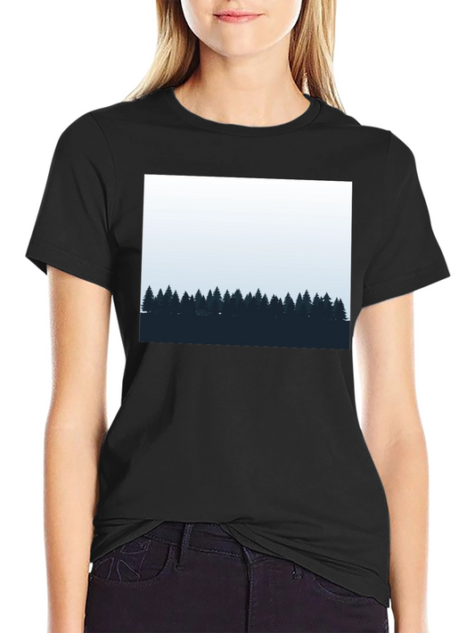 Mens Black Forest Graphic Tee