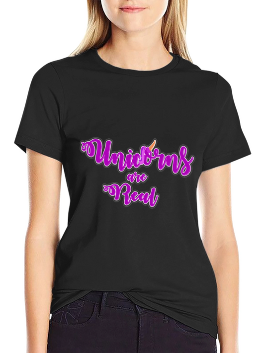 Unicorns Are Real Graphic T-Shirt