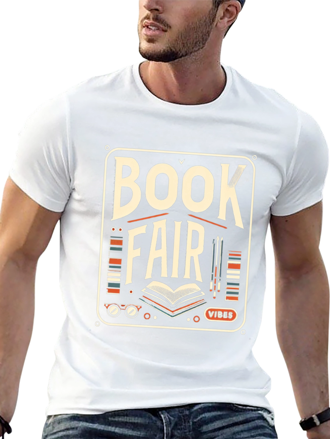 Book Fair Vibes Graphic Tee