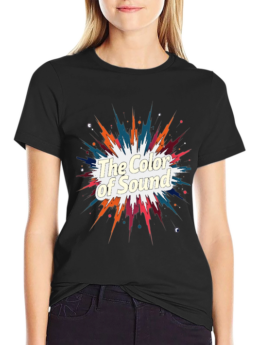 The Color of Sound Graphic T-Shirt
