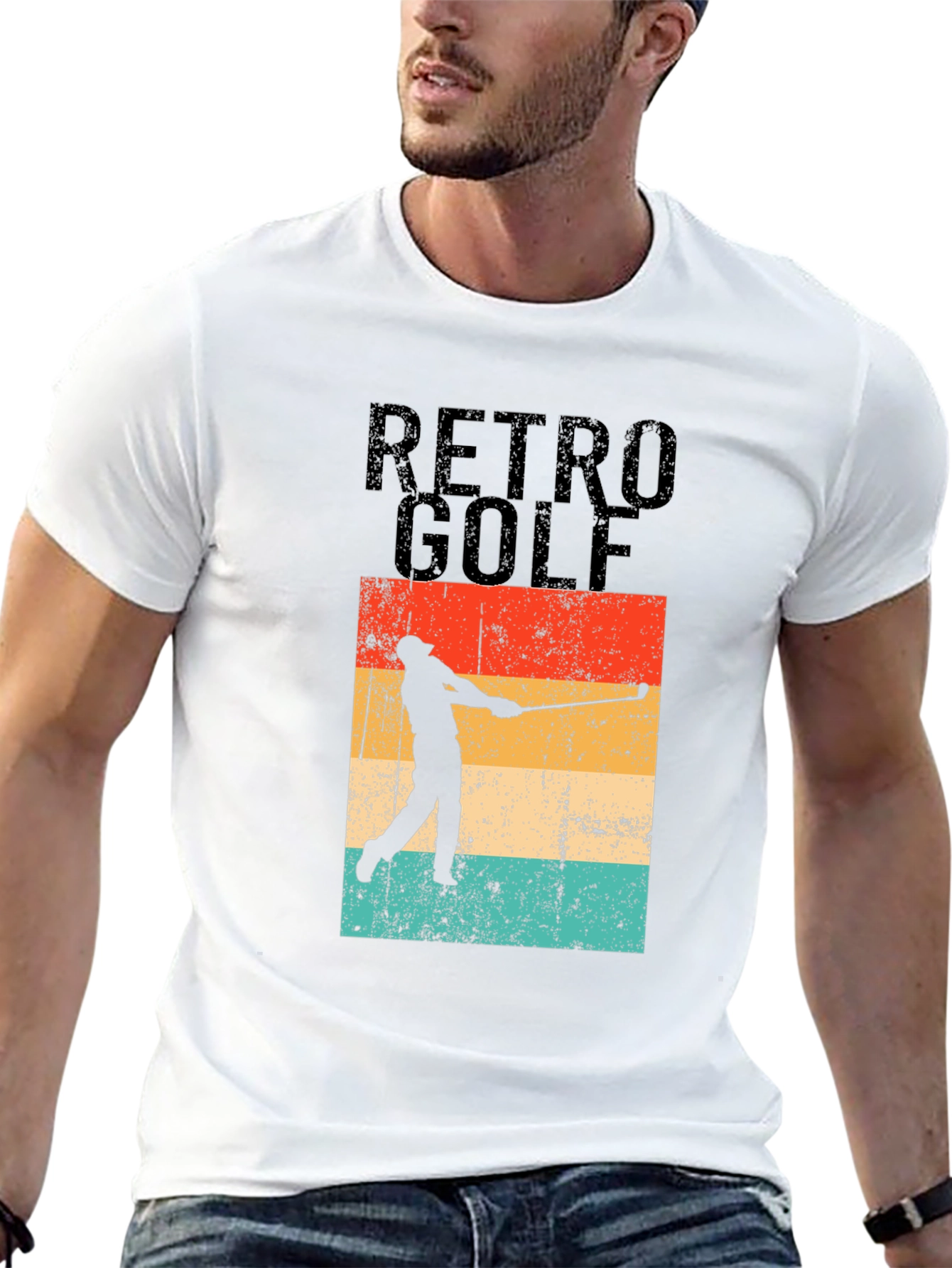 Retro Golf T-Shirt | Golfer Tee