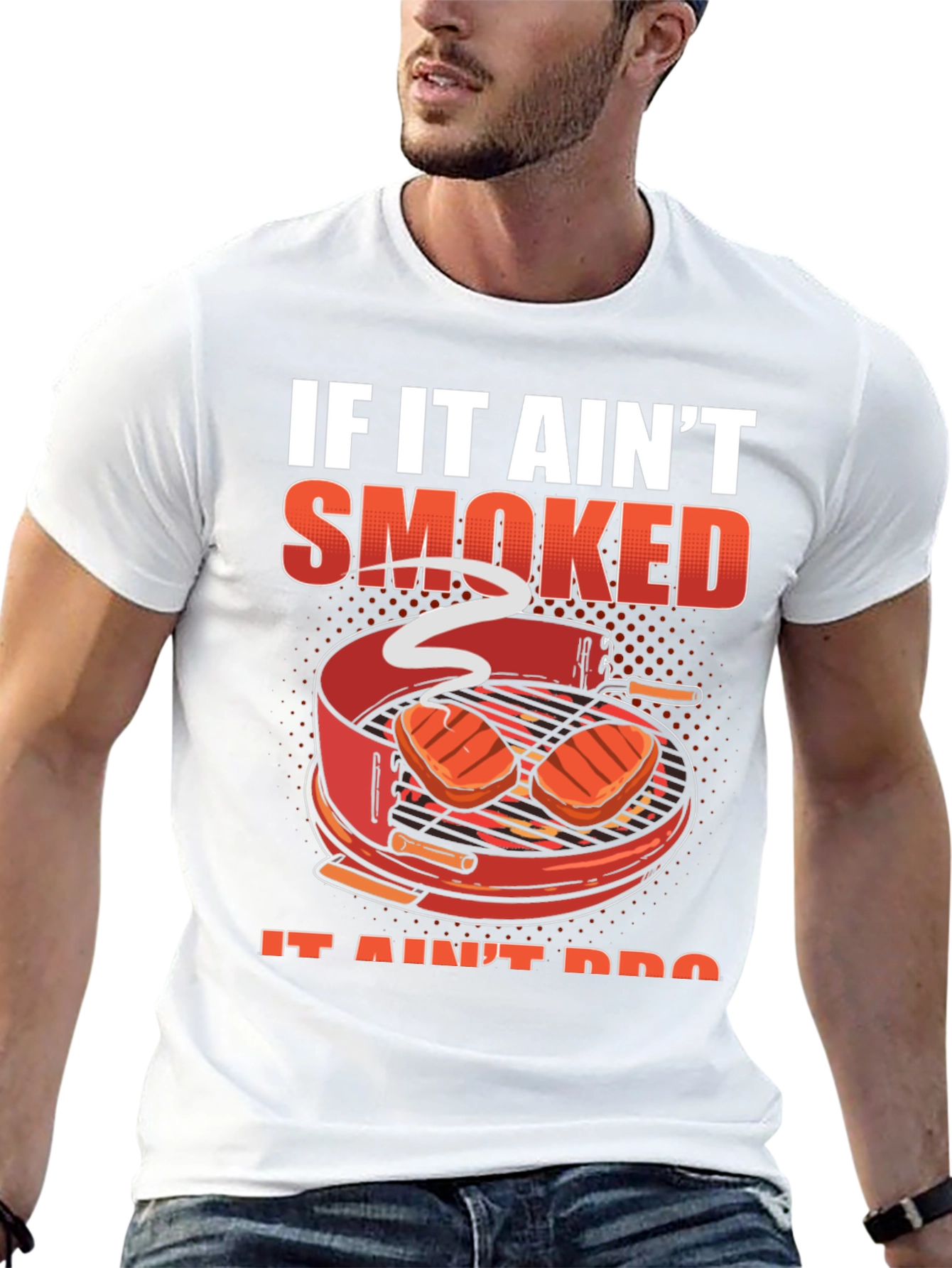 Smoked BBQ Graphic T-Shirt