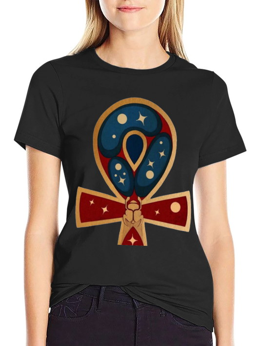 Ankh of Life Graphic T-Shirt - Unique Design