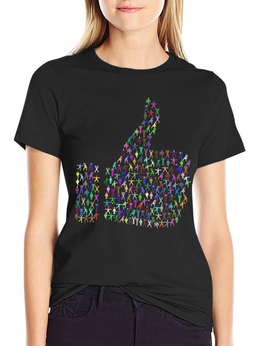Thumbs Up Graphic T-Shirt