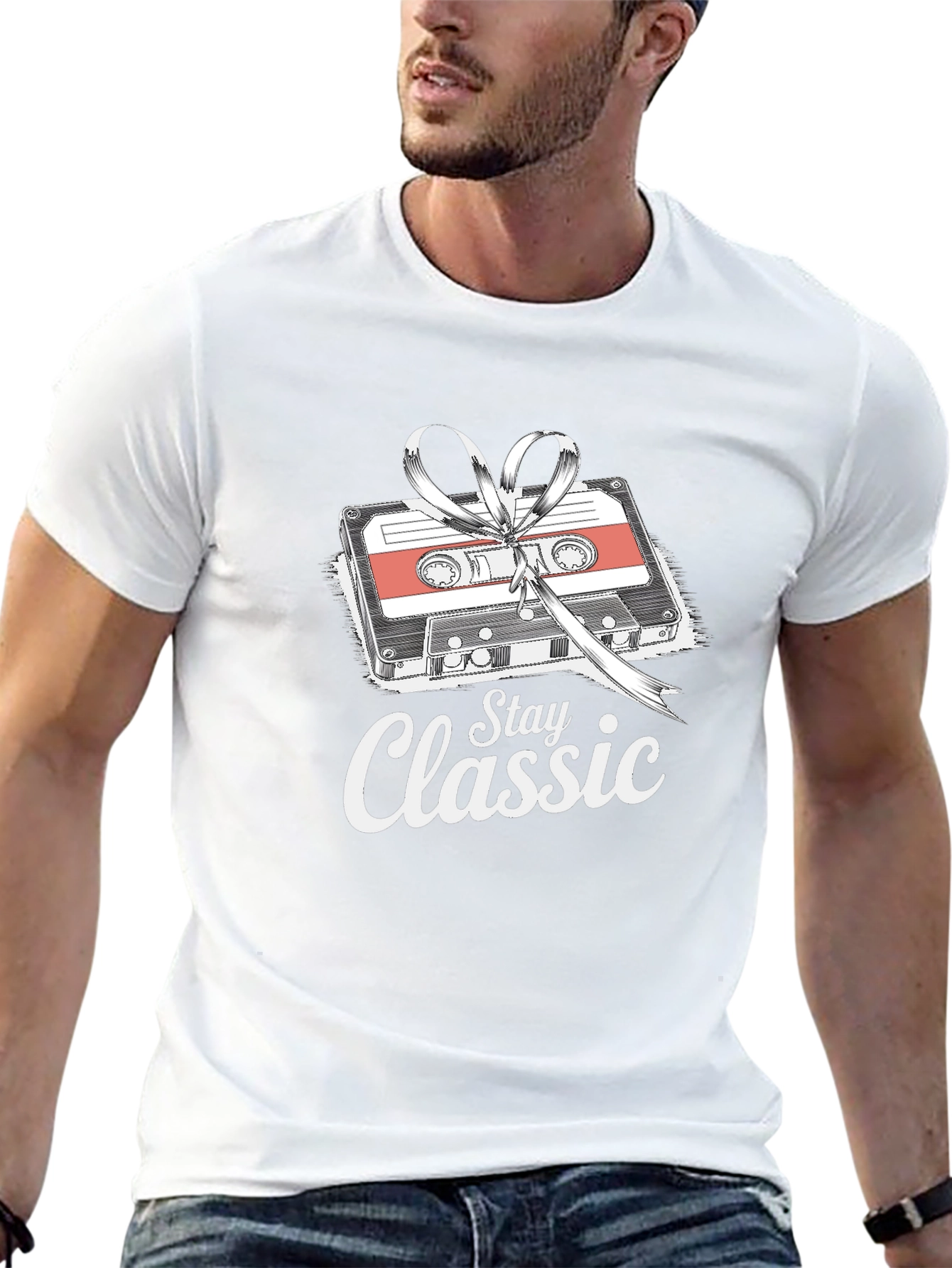 Stay Classic Cassette Tape Graphic Tee