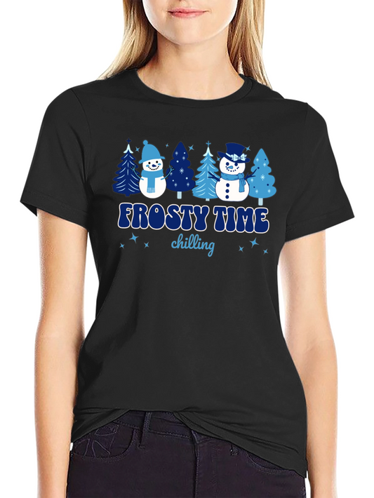 Frosty Time Chilling Graphic Tee