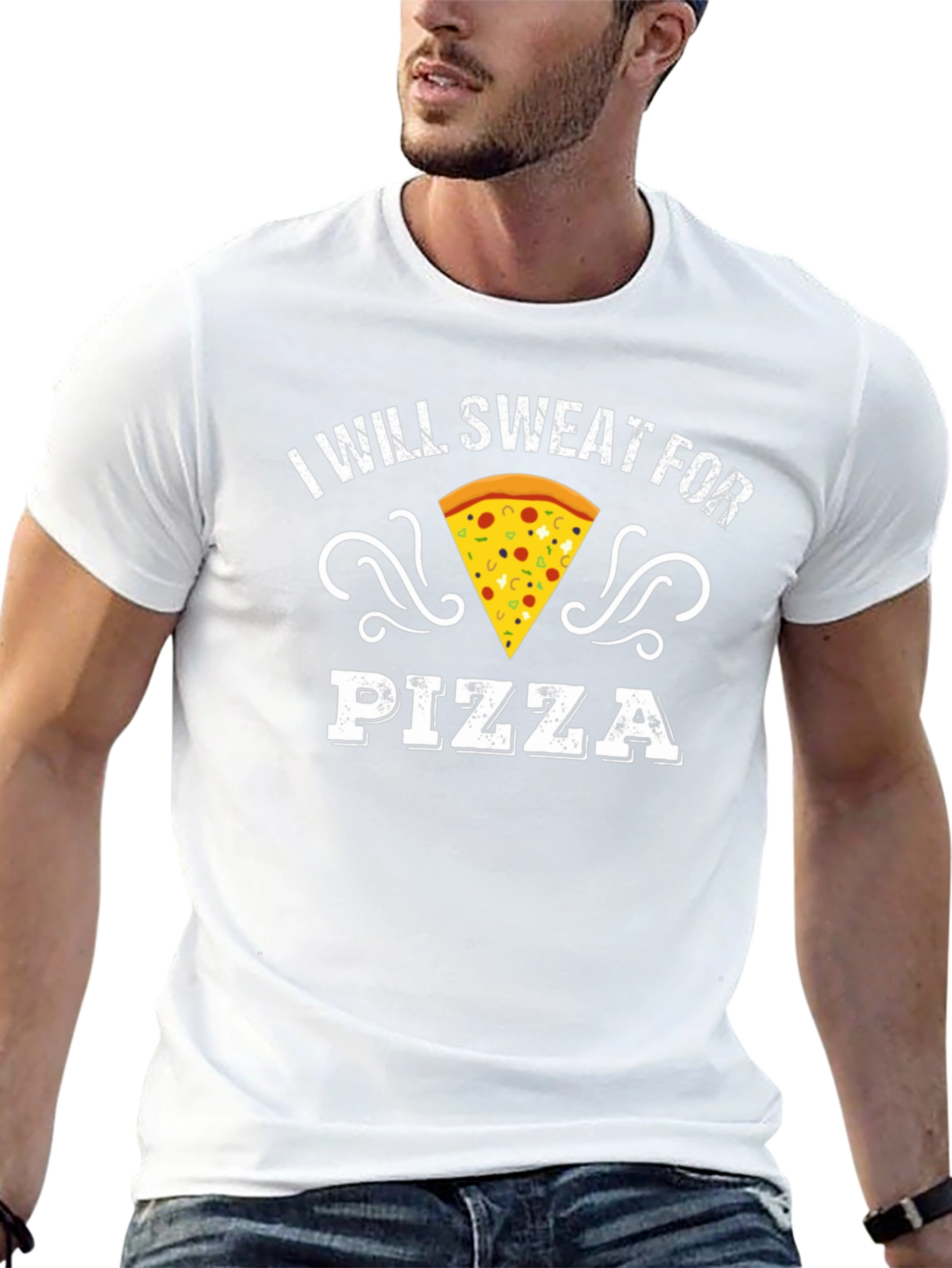 Sweat For Pizza Graphic Tee