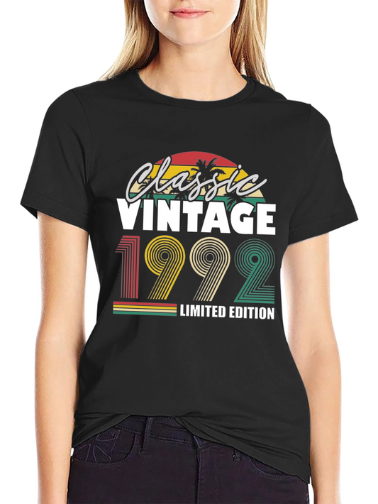 Classic Vintage 1992 Limited Edition T-Shirt