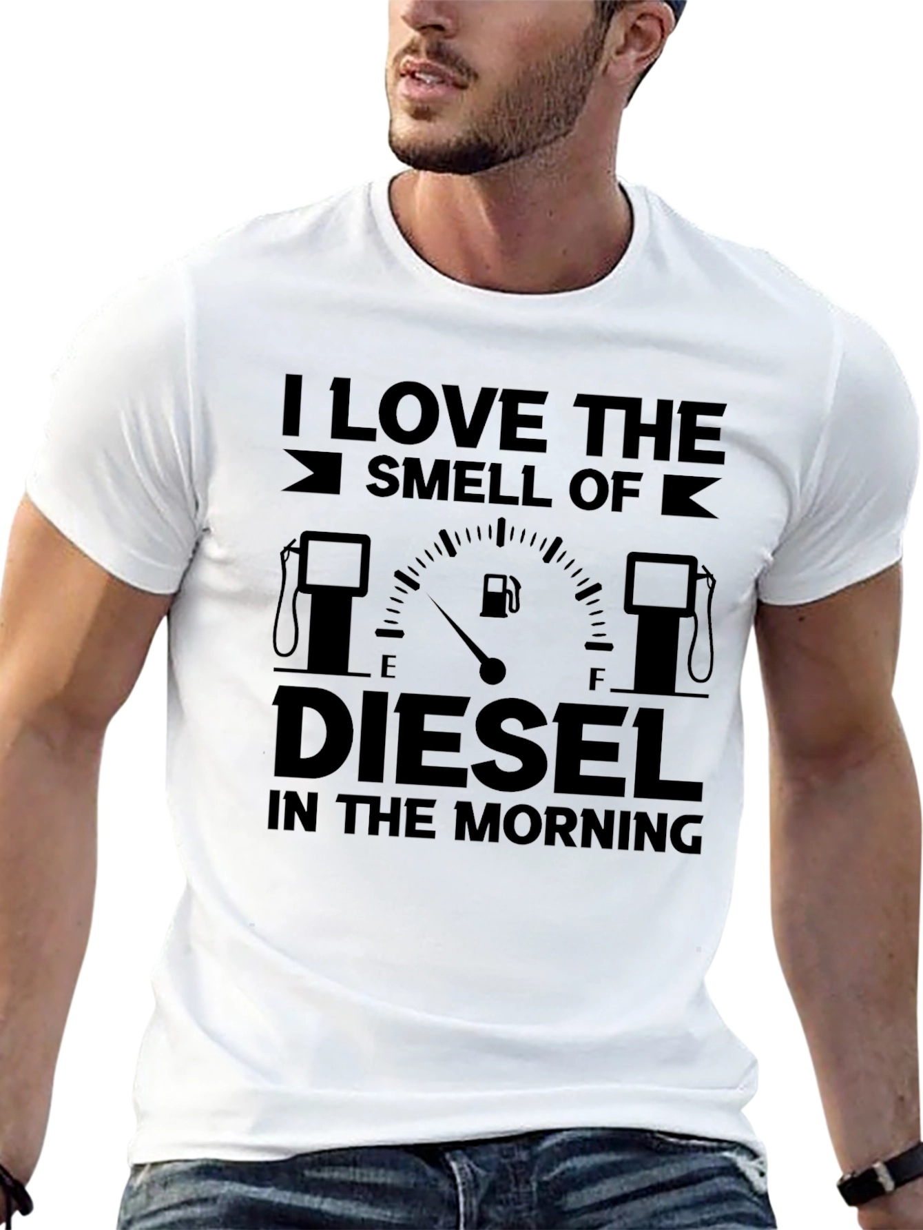Diesel Smell T-Shirt - Morning Humor
