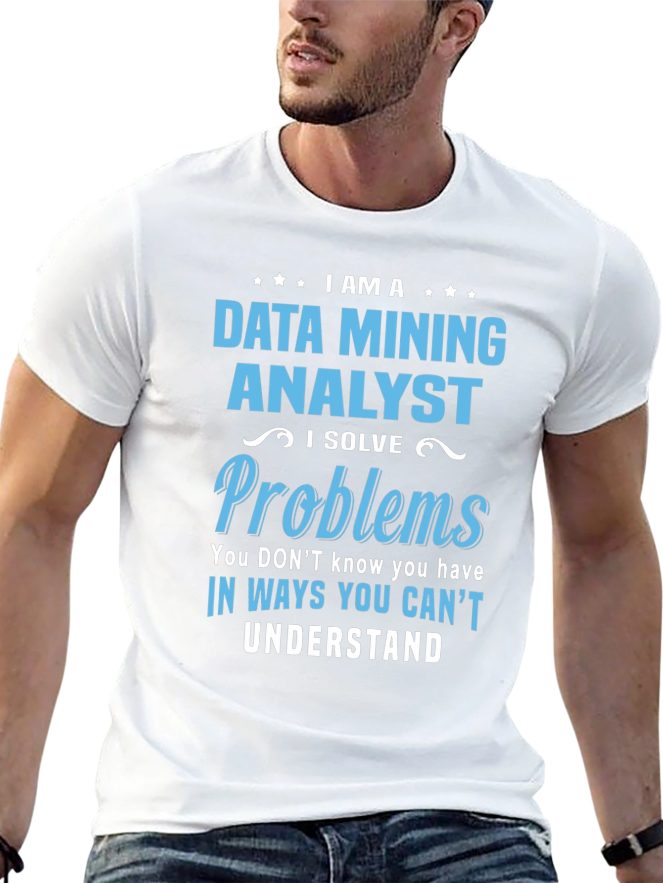 Data Mining Analyst T-Shirt: Problem Solver Tee