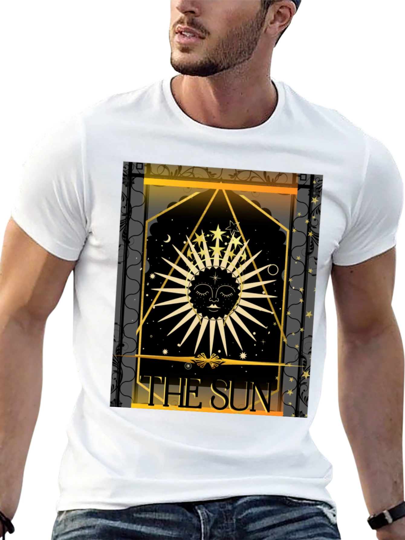 The Sun Tarot Card Graphic T-Shirt