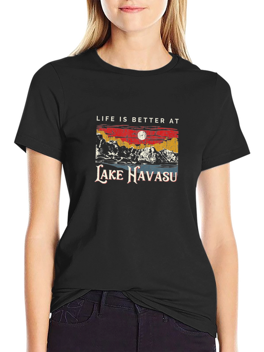 Lake Havasu Graphic Tee - Vintage Style